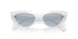 32201U - White - Light Blue Mirror Silver
