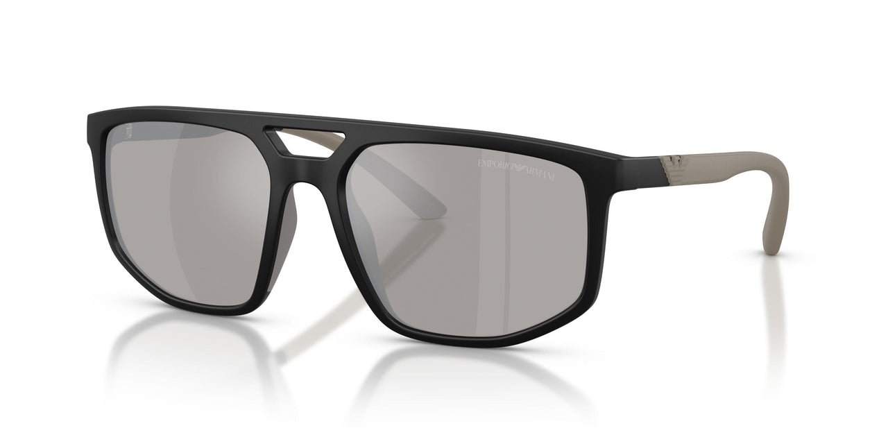 50016G - Black - Light Grey Mirror Silver