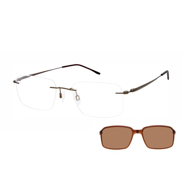 Charmant Pressure Mount TI16732 Eyeglasses