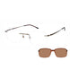 Charmant Pressure Mount TI16732 Eyeglasses