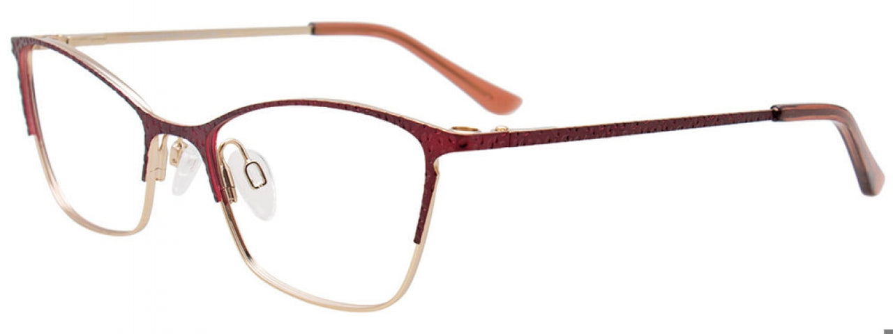 10 - Satin Dark Red & Gold