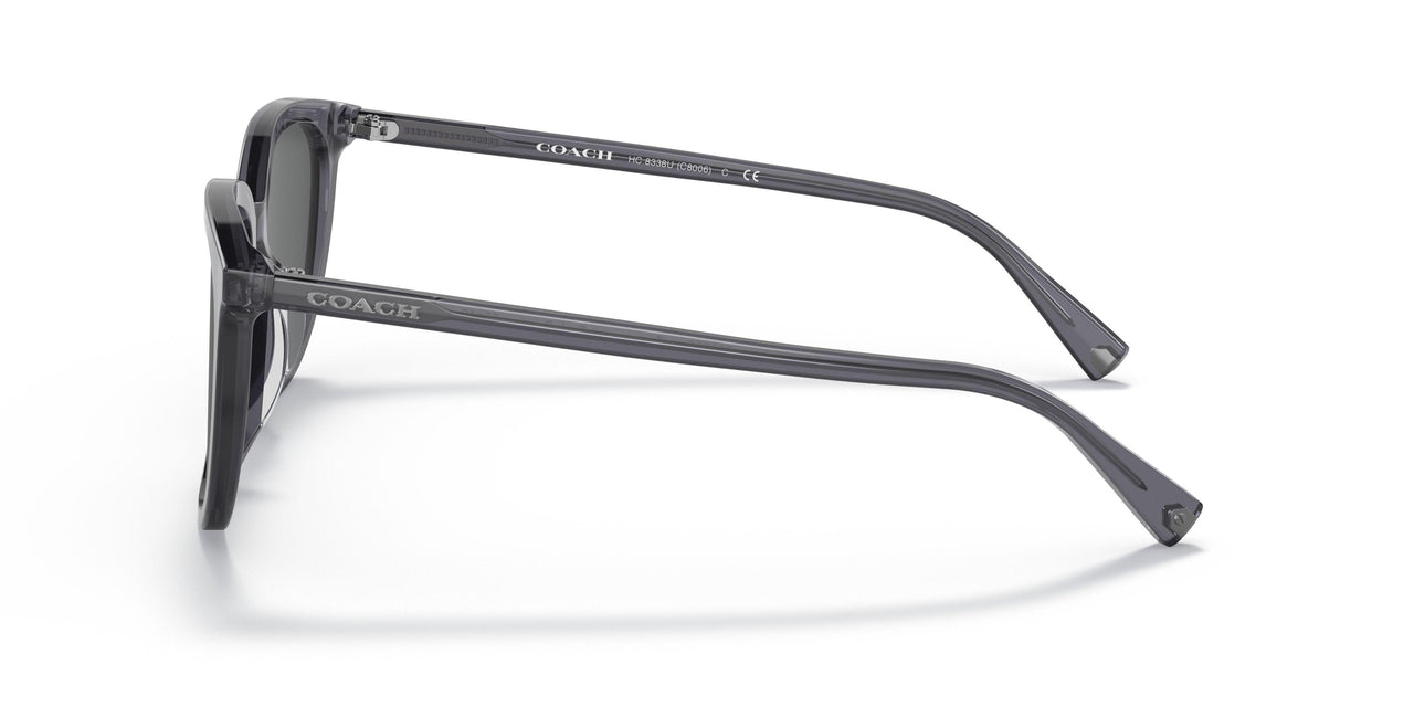 553787 - Clear - Dark Grey Solid