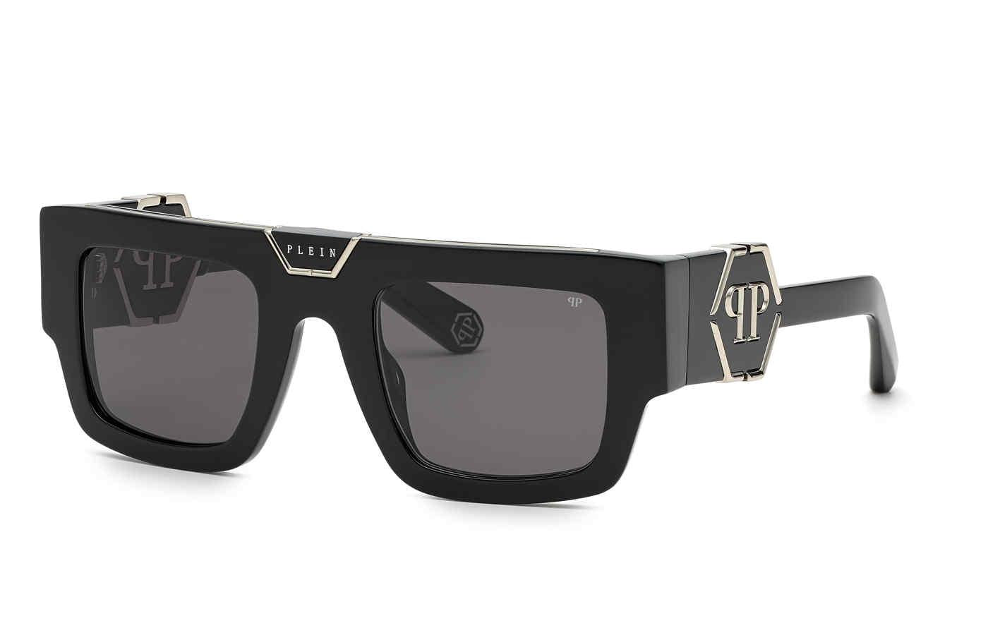 PHILIPP PLEIN シオメトリックフレムサンクラス SPP102S 0700 Sunglasses Philipp Plein SPP102S (700G) SPP102S Woman | Free