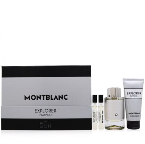 Mont Blanc Explorer Platinum Set