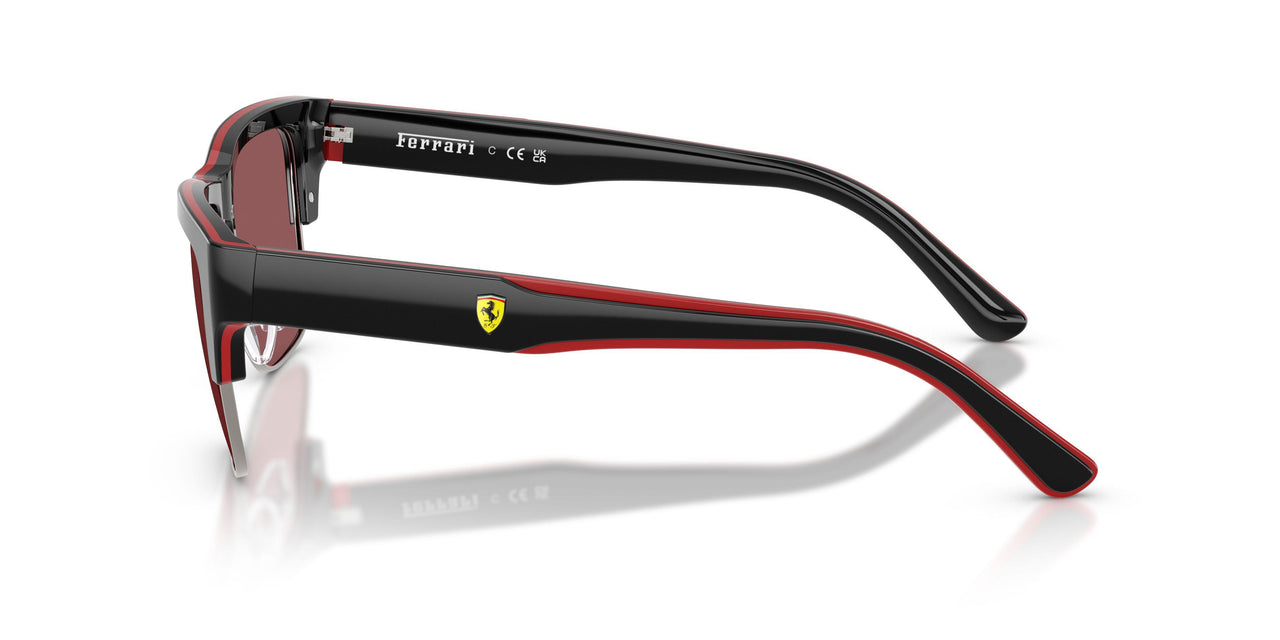 761/1E - Black - Red Contrast Pro