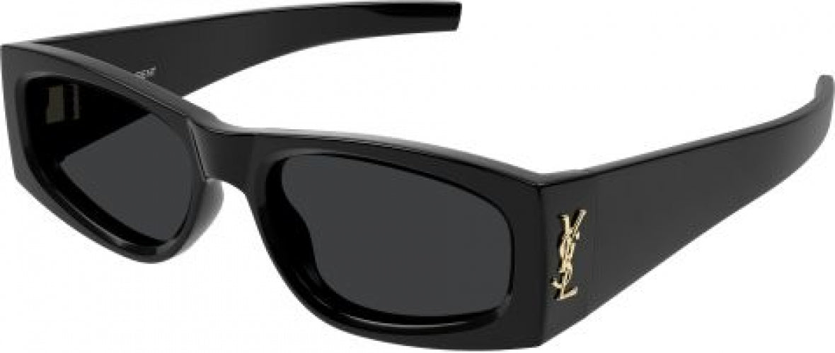 サングラス SAINT LAURENT BLACK ACETATE SL M140 SUNGLASSES Saint Laurent SL M140 RIM 001 - Black Sunglasses for Woman
