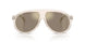 30035A - White - Light Brown Mirror Gold
