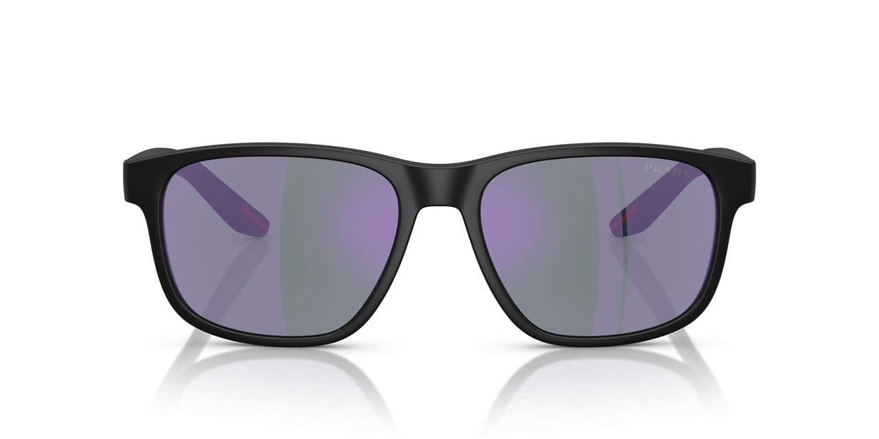 1BO10J - Black - Dark Blue Mirror Violet