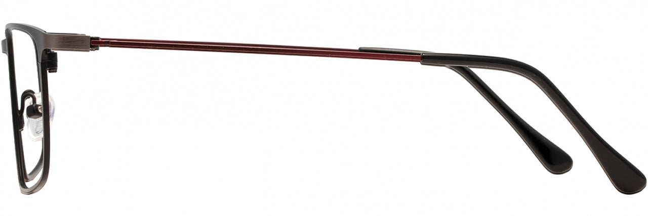 1 - Antique Gray / Red