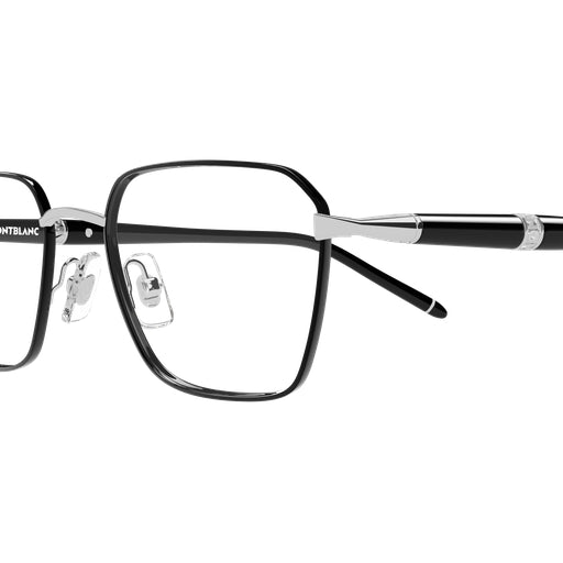 002 - Silver/Black - Transparent