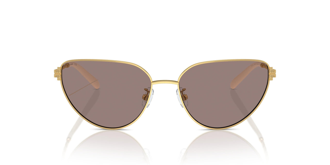 33437N - Gold - Light Purple & Brown Mirror