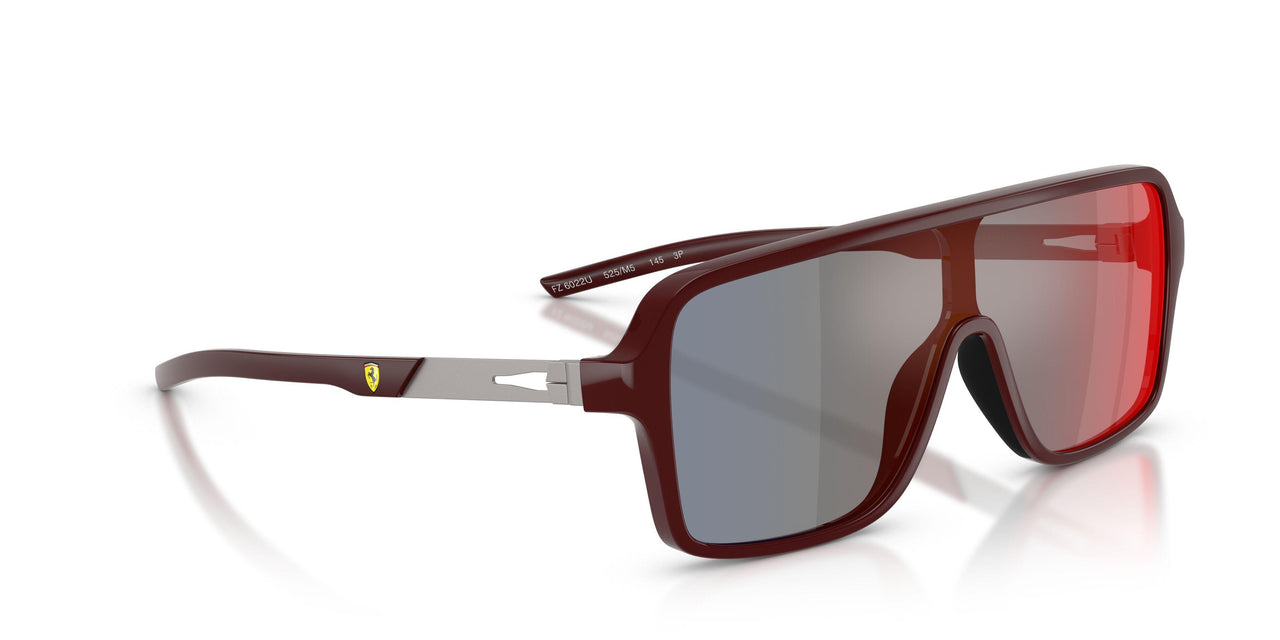 525/M5 - Bordeaux - Dark Grey Mirror Red/yellow