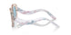 61511N - Pink - Light Blue Mirror Silver