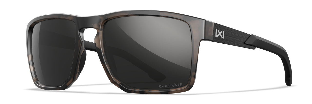 AC6APX05 Captivate Polarized Black Mirror / Matte Tortoise Brown
