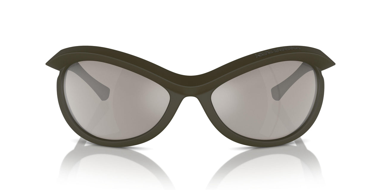 41096G - Green - Light Grey Mirror Silver