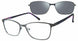 Revolution REV-AUBURN-w/Clip Eyeglasses
