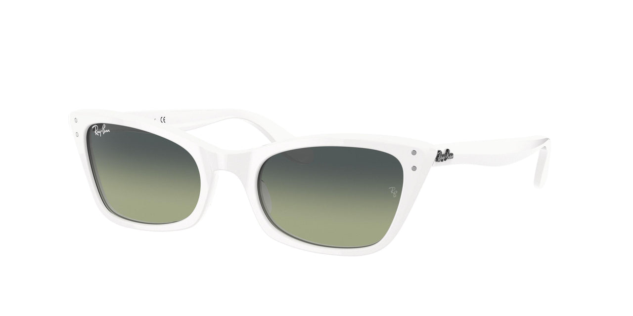 975/BH - White - Green Vintage