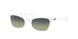 975/BH - White - Green Vintage