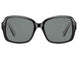 0QOP-RA - Black White - Gray Polarized Lens