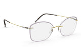 Silhouette Dynamics Colorwave Highlight. Accent Rings 5500 Eyeglasses