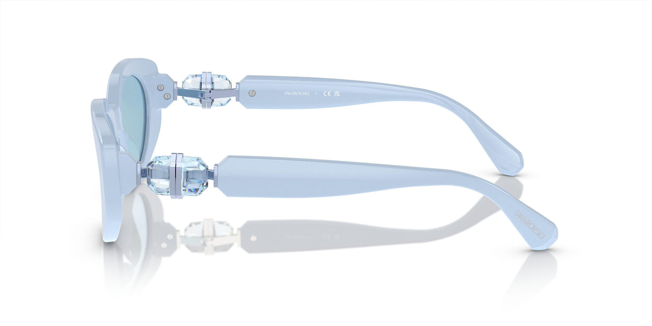 1006N1 - Blue - Light Blue Mirror Silver