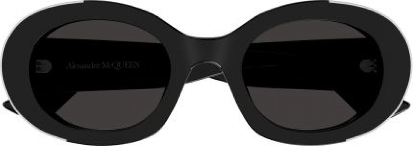 ALEXANDER MCQUEEN ラウントフレムサンクラス AM0445S 004 Alexander McQueen AM0445S Sunglasses