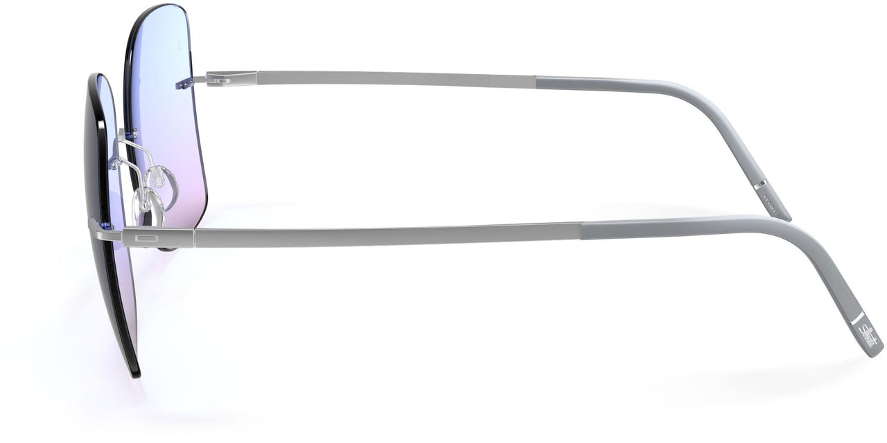 7105 - Luminous Silver - special glazing - Tinted - blue rose 25%