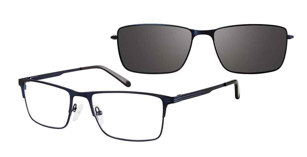 Revolution REV-ELLIOTT-w/Clip Eyeglasses