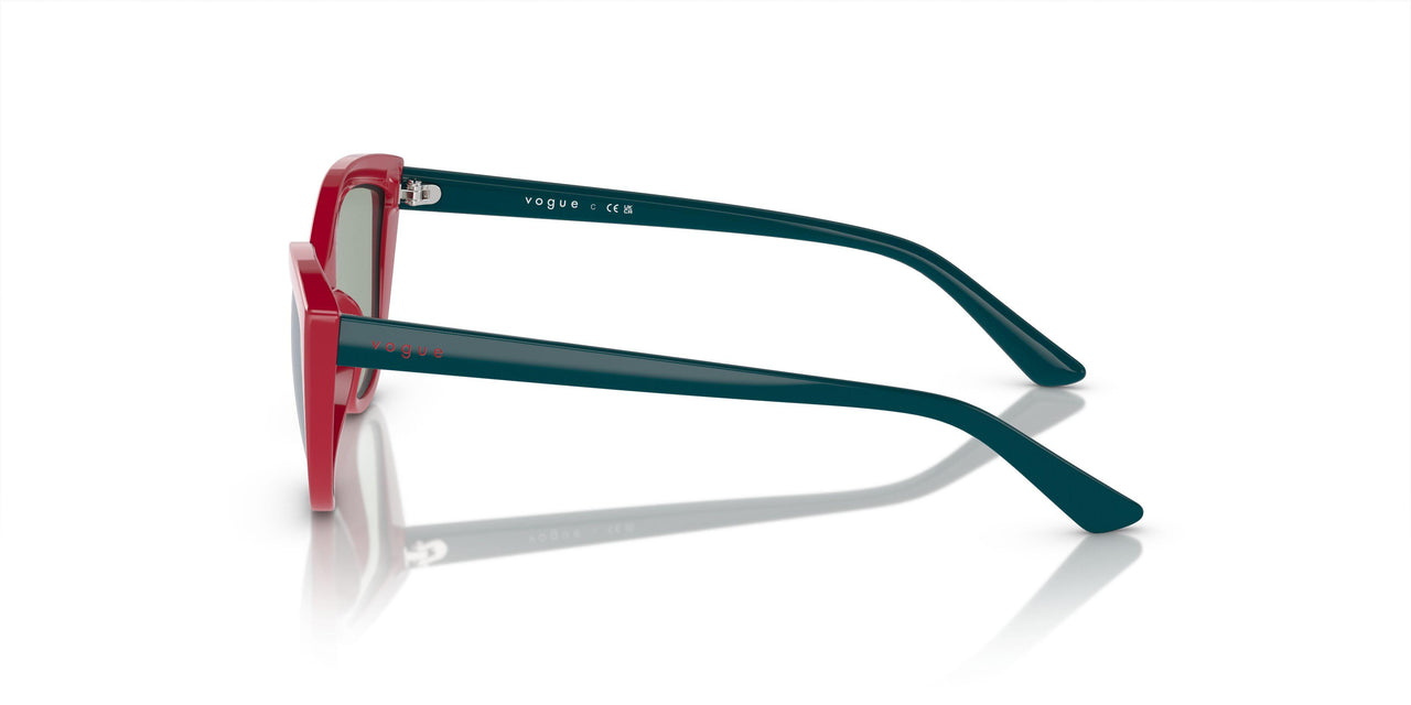 27756J - Red - Blue Mirror White