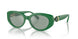 10079C - Green - Azure Internal Mirror Silver