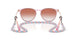 7226V0 - Violet - Clear Gradient Red Mirror Red
