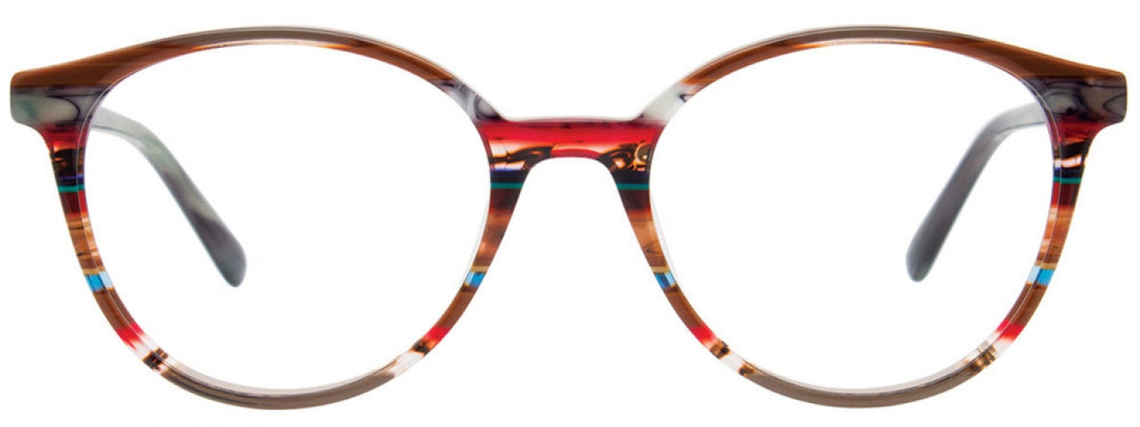 10 - Brown & Multicolor Stripes