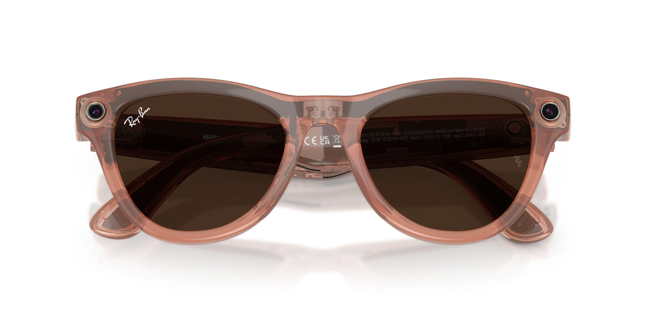 6778M4 - Pink - Clear/brown