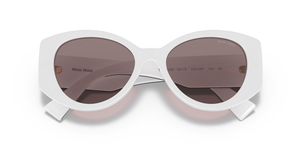 05X05P - White - Purple Brown