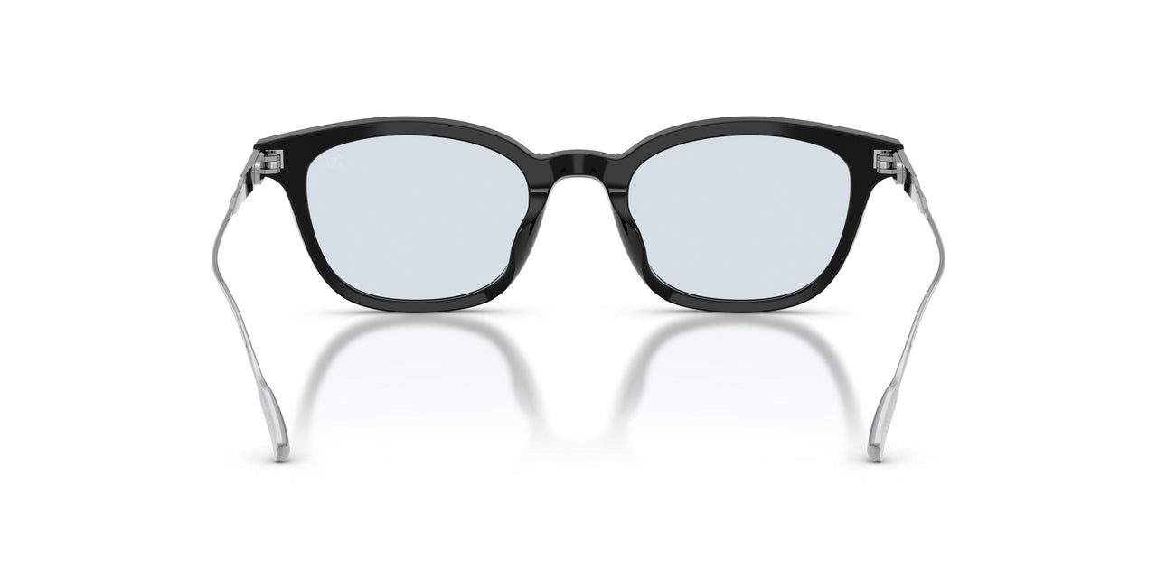 3001EL - Black - Solid Light Blue