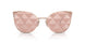 SVF05T - Gold - Pink Tampo Triangles Silver