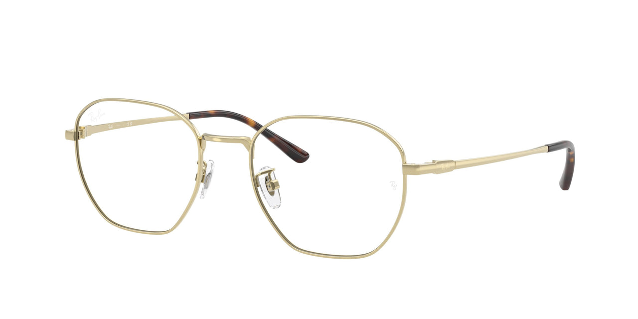 BOBS様　美品Ray-Ban RB 8777D ゴールドフレームクリアレンズ Ray-Ban 8777D Eyeglasses