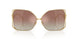 1002B8 - Gold - Gradient Brown Mirror Silver