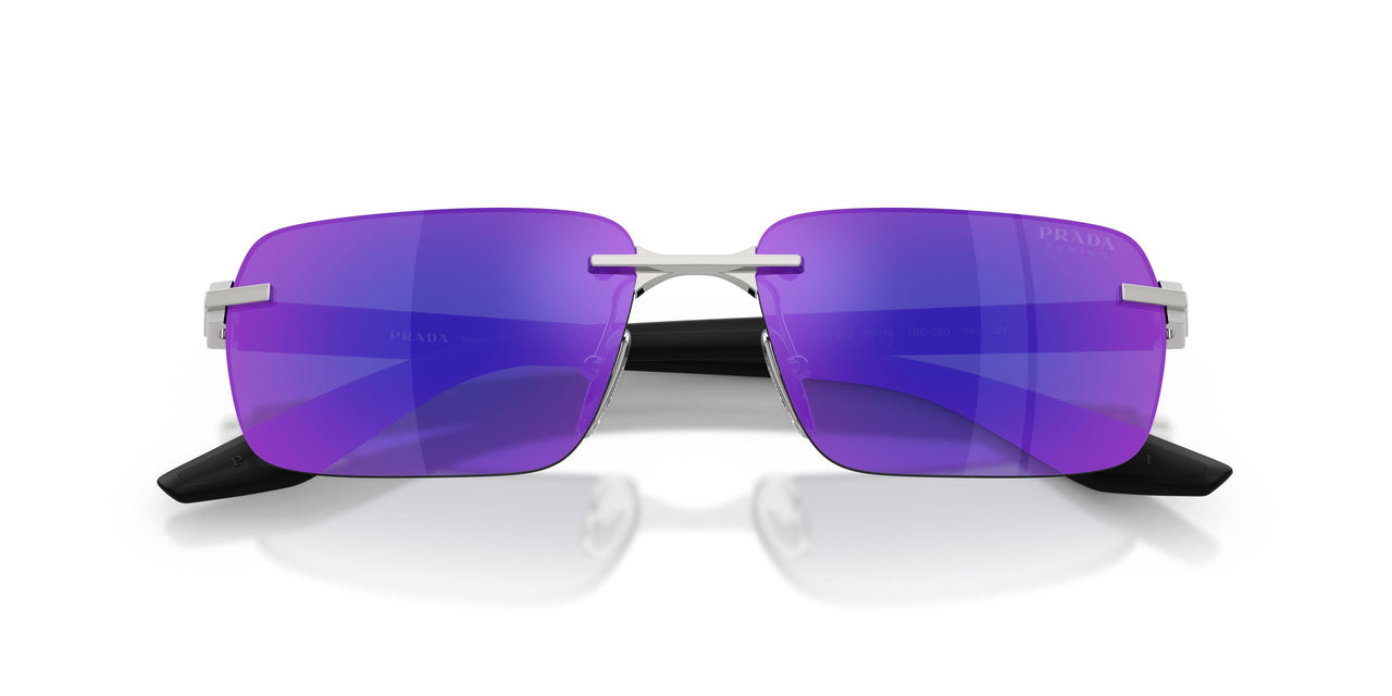 1BC05U - Silver - Dark Blue Mirror Violet Tuning