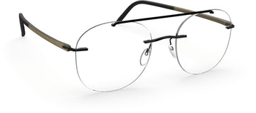 Silhouette The Wave Chassis Rimless 5567 Eyeglasses