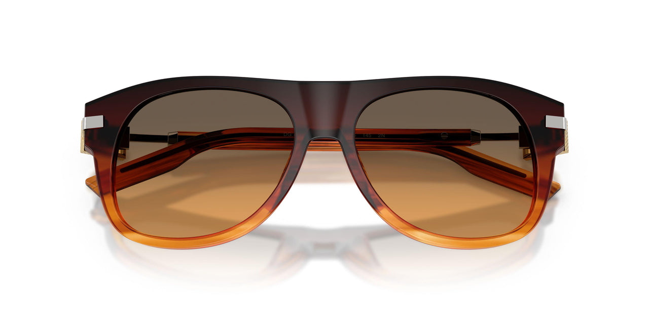 348618 - Brown - Orange Gradient Light Green