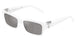 83926G - White - Light Grey Mirror Silver