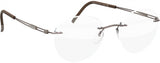 Silhouette TNG 2018 Chassis Rimless 5521 Eyeglasses