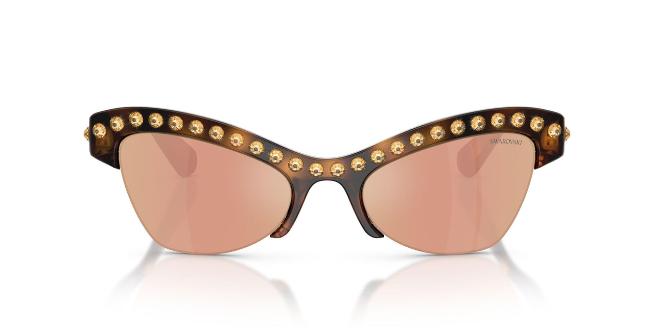 100271 - Tortoise - Dark Brown Mirror Rose Gold