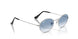003/3F - Silver - Clear Gradient Blue