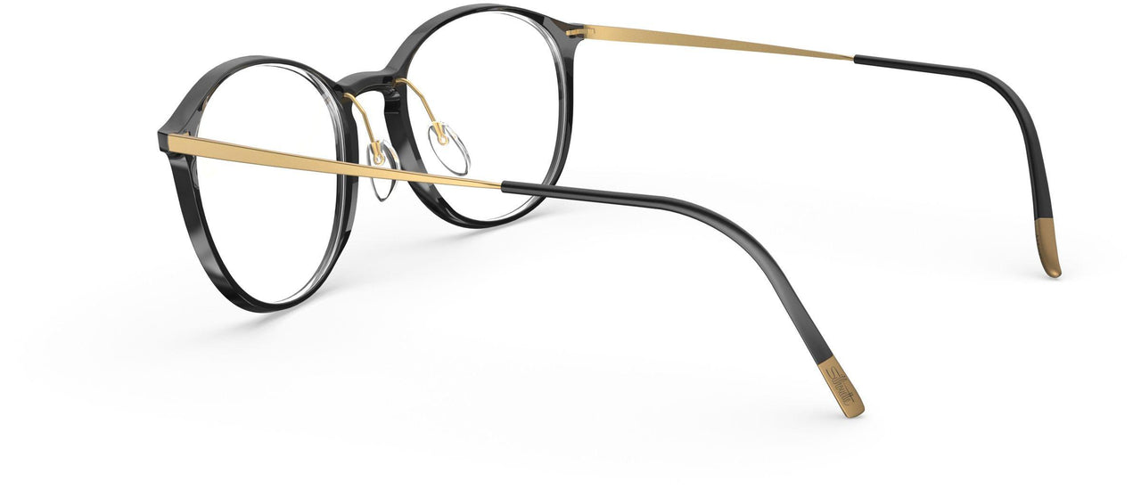 9032 - Black Shiny - ext. nosebridge + temple length