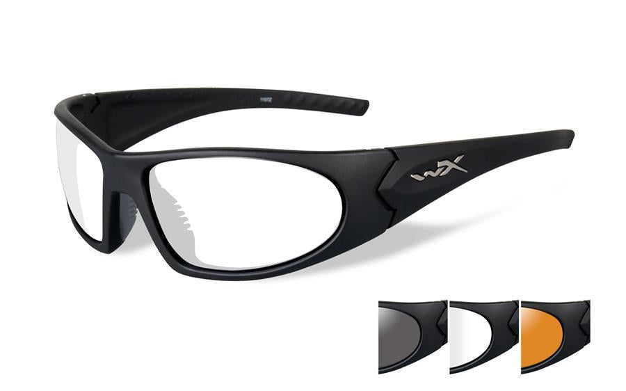 1006 - Grey/clear/rust/matte Black Frame - Clear / Smoke Grey / Light Rust