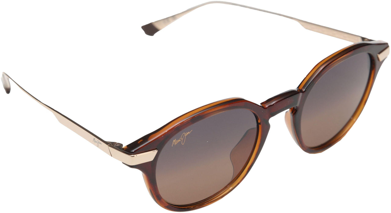 10 - Shiny Dark Havana With Gold - Hcl Bronze