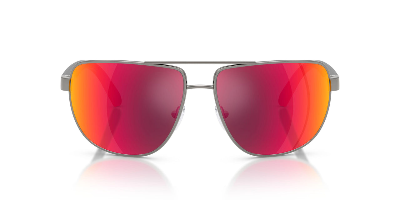 104/6Q - Grey - Dark Grey Mirror Red/yellow