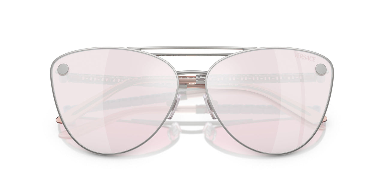 10007V - Silver - Pink Mirror White